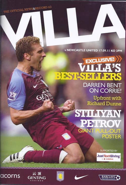 Aston Villa FC v Newcastle United FC